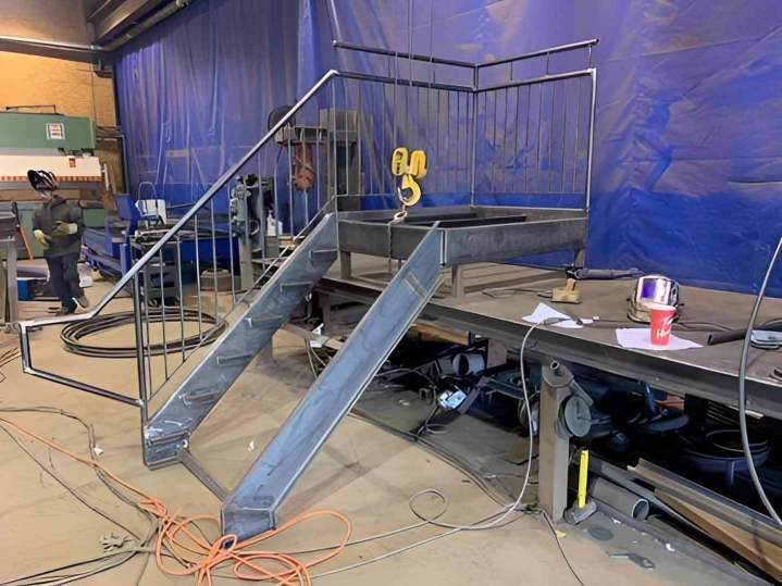 Fabrication d'escaliers en acier Québec