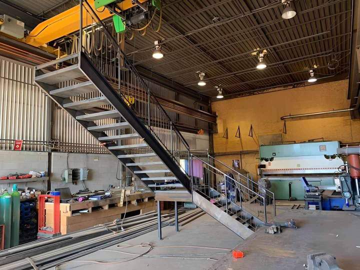 Escaliers en acier Québec